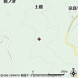 愛知県豊田市野林町土橋周辺の地図