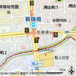 愛知県名古屋市瑞穂区瑞穂通8丁目16周辺の地図