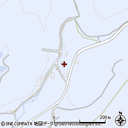 岡山県津山市上高倉1244周辺の地図