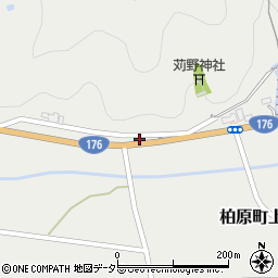 兵庫県丹波市柏原町上小倉60周辺の地図