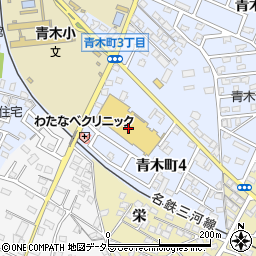 セリア豊田青木店周辺の地図