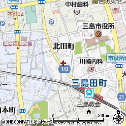 上田屋被服周辺の地図