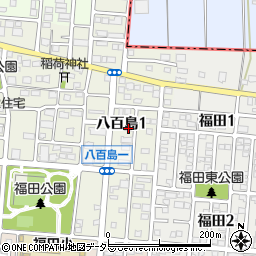 愛知県名古屋市港区八百島1丁目1004周辺の地図