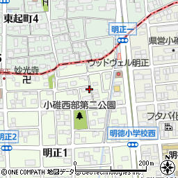 愛知県名古屋市港区明正1丁目88周辺の地図