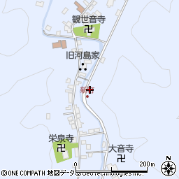 島根県大田市大森町新町周辺の地図