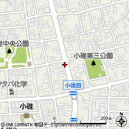愛知県名古屋市港区小碓周辺の地図
