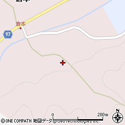 兵庫県丹波篠山市倉本316周辺の地図