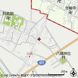 滋賀県守山市小浜町578-4周辺の地図