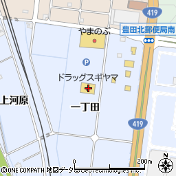 フォーブス（ＦＯＲＢＥＳ）　豊田四郷店周辺の地図