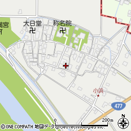 滋賀県守山市小浜町745周辺の地図