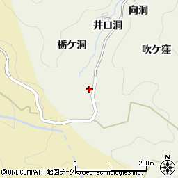愛知県豊田市有洞町井口洞周辺の地図
