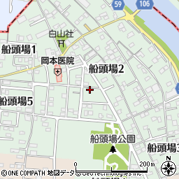 愛知県名古屋市港区船頭場周辺の地図