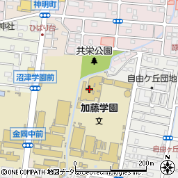 加藤学園暁秀初等学校周辺の地図