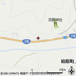 兵庫県丹波市柏原町上小倉55周辺の地図