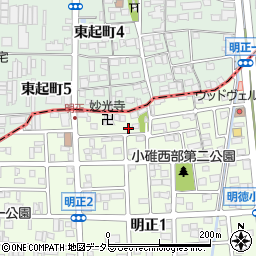 愛知県名古屋市港区明正1丁目102周辺の地図