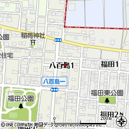 愛知県名古屋市港区八百島1丁目1003周辺の地図
