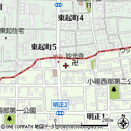 愛知県名古屋市港区明正1丁目115周辺の地図