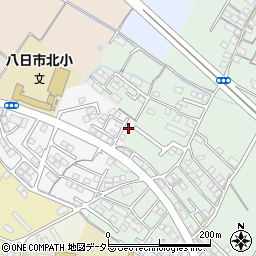 滋賀県東近江市建部日吉町458-3周辺の地図