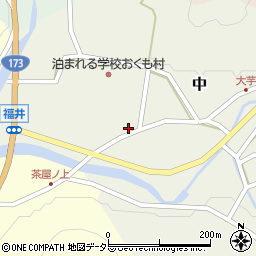 兵庫県丹波篠山市中504-4周辺の地図
