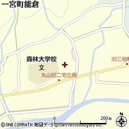 兵庫県宍粟市一宮町能倉759周辺の地図