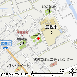 広済寺周辺の地図