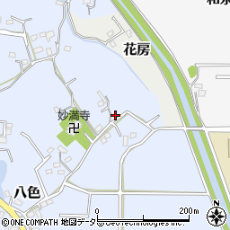 千葉県鴨川市八色392周辺の地図