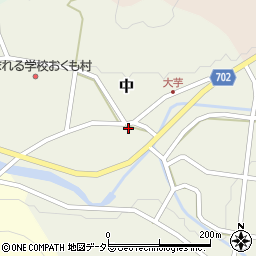 兵庫県丹波篠山市中556周辺の地図