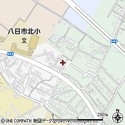 滋賀県東近江市建部日吉町458周辺の地図