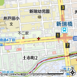 愛知県名古屋市瑞穂区妙音通4丁目周辺の地図