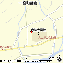 兵庫県宍粟市一宮町能倉860周辺の地図