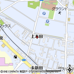 愛知県弥富市鯏浦町上本田周辺の地図