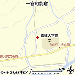 兵庫県宍粟市一宮町能倉860周辺の地図