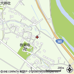 三重県いなべ市大安町片樋1056周辺の地図