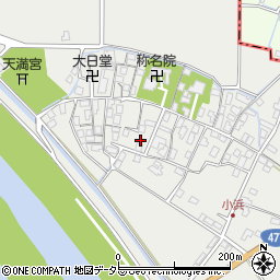 滋賀県守山市小浜町729周辺の地図