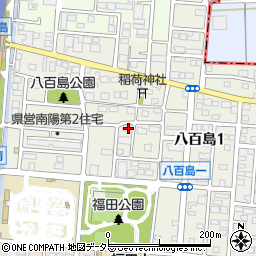 愛知県名古屋市港区八百島2丁目501周辺の地図