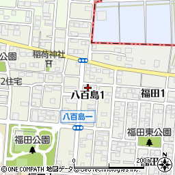 愛知県名古屋市港区八百島1丁目1014周辺の地図