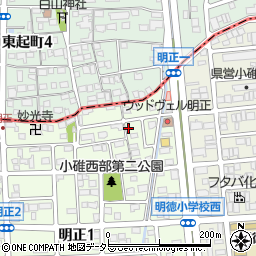 愛知県名古屋市港区明正1丁目49周辺の地図