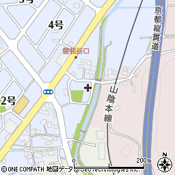 京都府南丹市園部町内林町千原周辺の地図