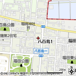 愛知県名古屋市港区八百島1丁目804周辺の地図