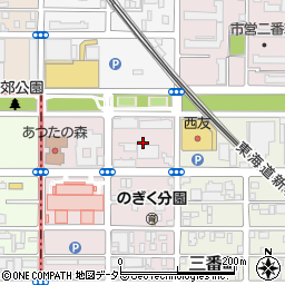 愛知県名古屋市熱田区五番町2周辺の地図