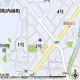 京都府南丹市園部町内林町２号周辺の地図