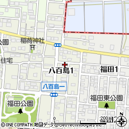 愛知県名古屋市港区八百島1丁目1001周辺の地図