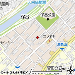 〒468-0041 愛知県名古屋市天白区保呂町の地図