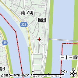 愛知県名古屋市中川区下之一色町操出6周辺の地図