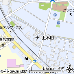 愛知県弥富市鯏浦町上本田165周辺の地図