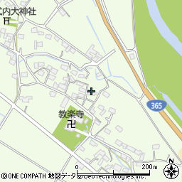 三重県いなべ市大安町片樋1054周辺の地図