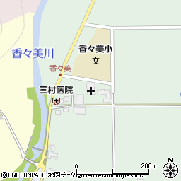 岡山県苫田郡鏡野町香々美837周辺の地図