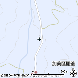 兵庫県多可郡多可町加美区棚釜205周辺の地図