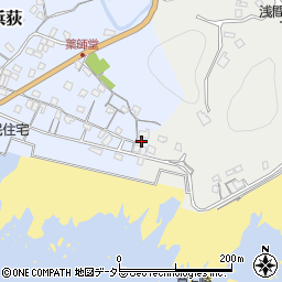 千葉県鴨川市浜荻1335周辺の地図