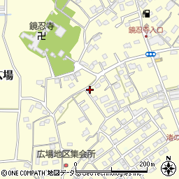 千葉県鴨川市広場1286周辺の地図